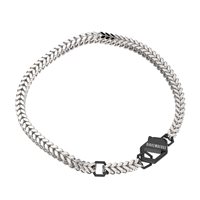 Armband Bikkembergs Herr in Stahl Diamante 0.01 Ct SKIB03WB - SKIB03WB